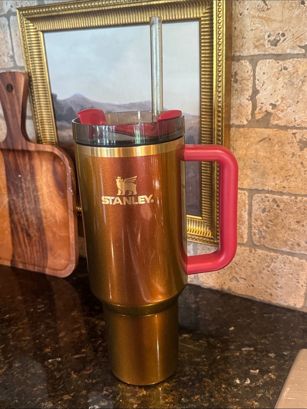 Stanley X Lainey Wilson Country Gold H2.0 Flowstate Tumbler 40oz